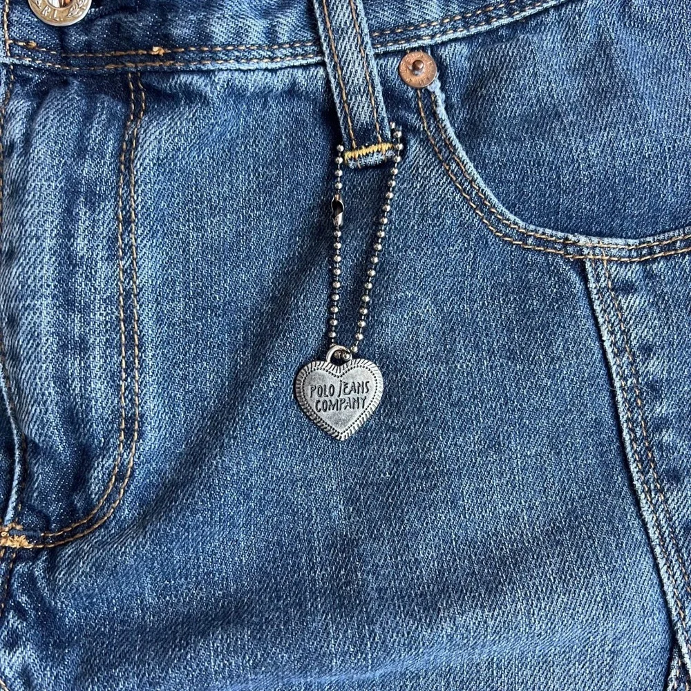Ralph Lauren Polo Jeans Company Denim Mini Skirt